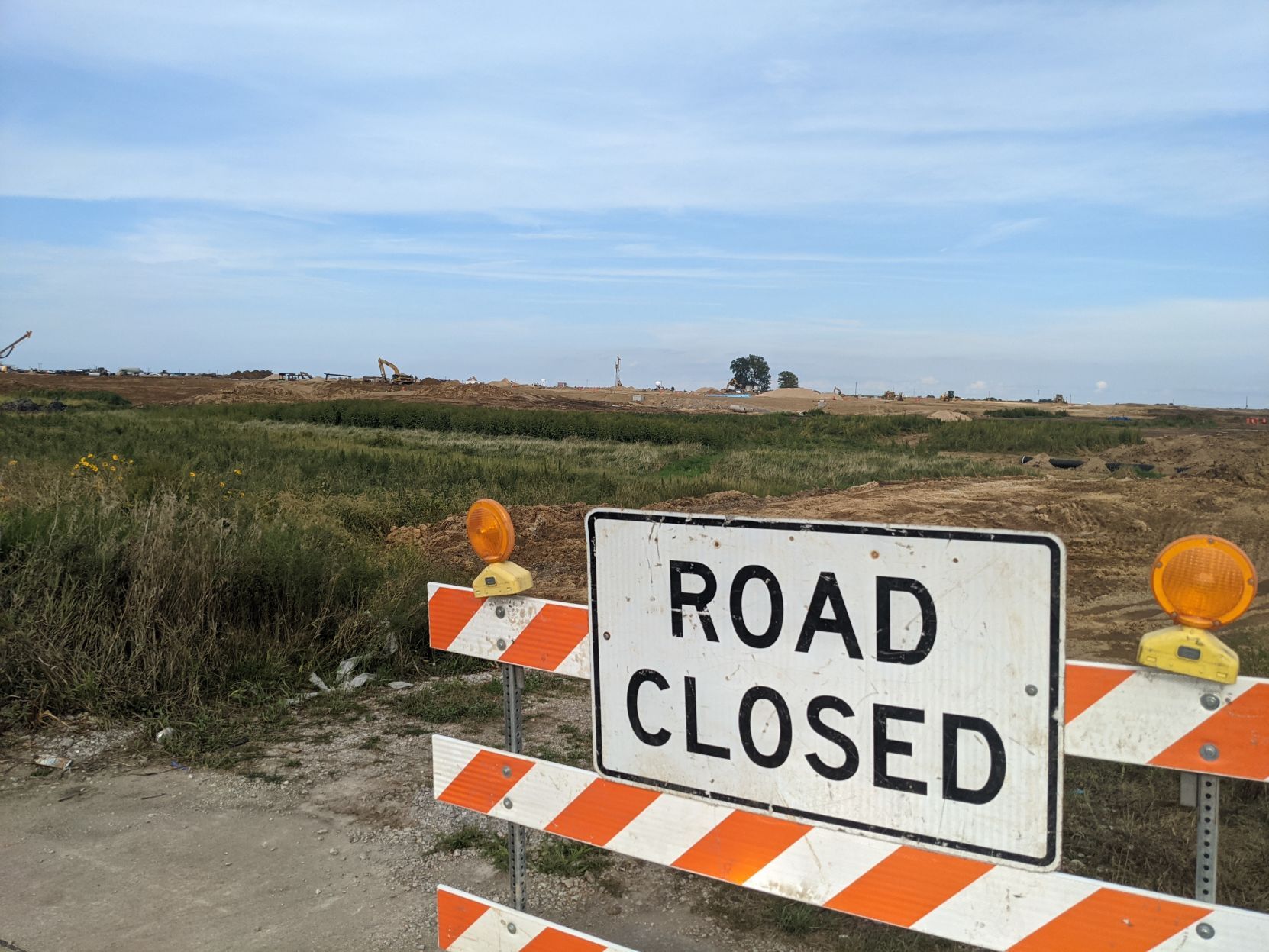 Future site of Amazon fulfillment center